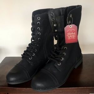 Black Combat Boots